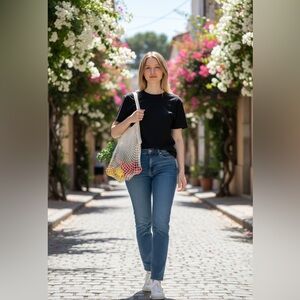 ( Net bag) Farmers Market mesh small bag